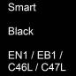 Preview: Smart, Black, EN1 / EB1 / C46L / C47L.